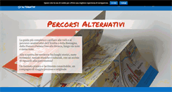 Desktop Screenshot of percorsialternativi.it